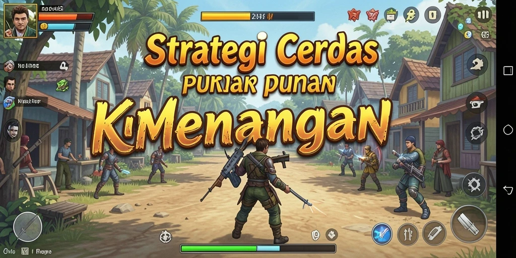 Tampilan gameplay seru dalam game strategi 234E.