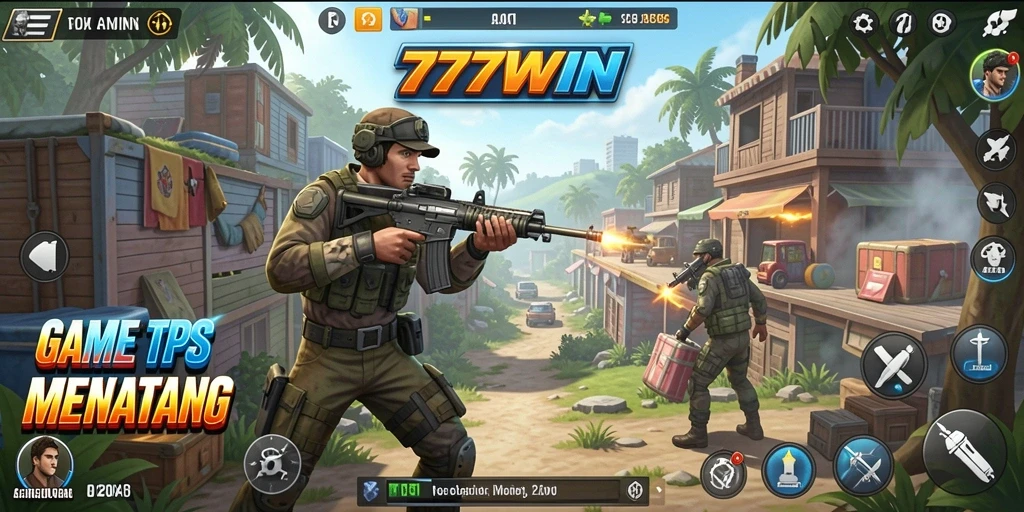 Tampilan gameplay 777WIN yang menegangkan dan mendebarkan.