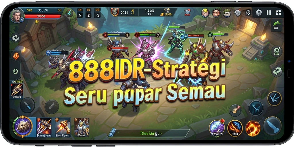 Screenshot utama 888IDR menampilkan gameplay strategis yang mendebarkan.