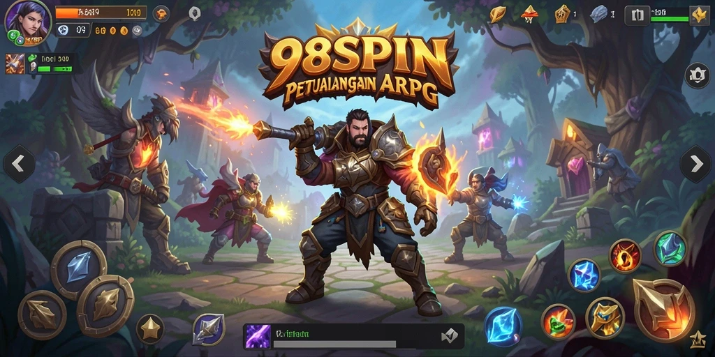 Gameplay seru dan grafik menawan dalam 98SPIN.