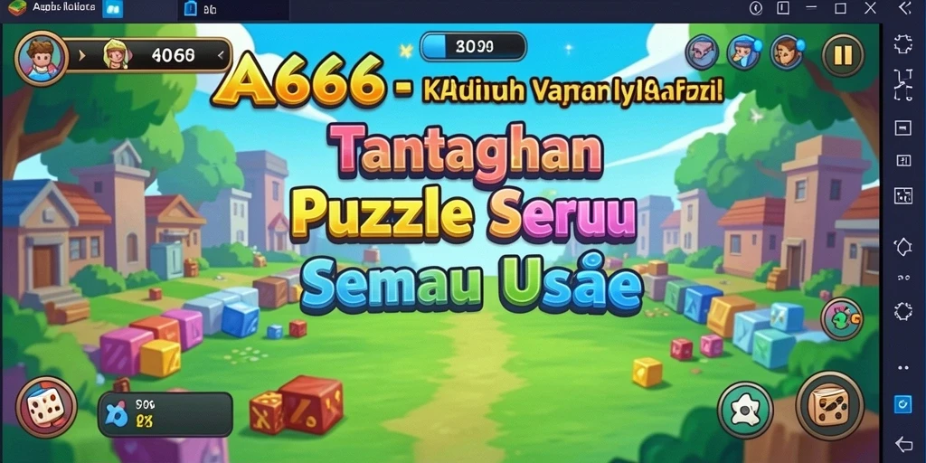 Screenshot gameplay AA666 menampilkan tantangan puzzle yang menarik dan mengasyikkan.