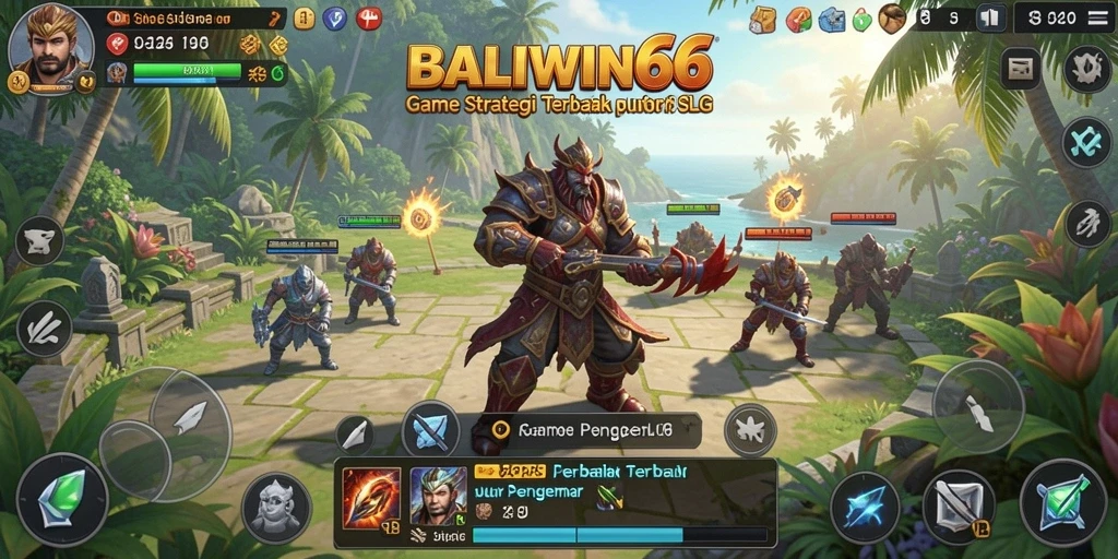 Tampilan gameplay BALIWIN66 yang seru dan menantang.