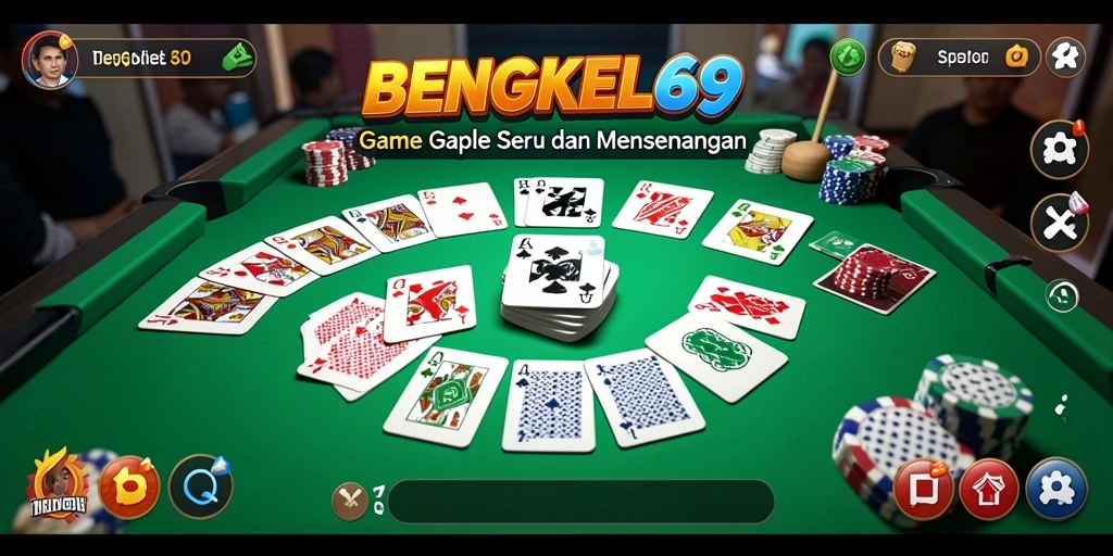 Tampilan gameplay BENGKEL69 yang seru dan interaktif.