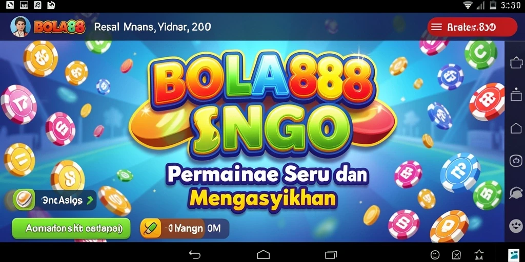 Tampilan menarik dalam permainan bingo BOLA88 yang mengasyikkan.