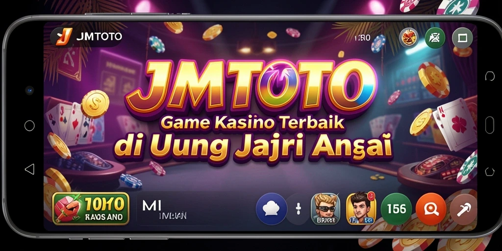 Tampilan utama gameplay Kasino JMTOTO yang menawan dan menggugah selera.