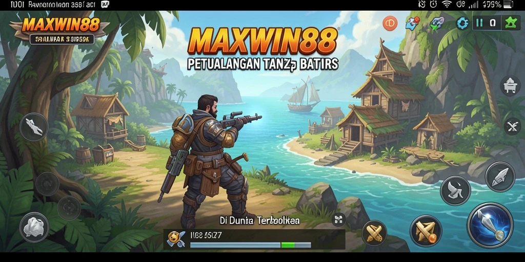 Tampilan gameplay Open World yang memukau dari MAXWIN88.