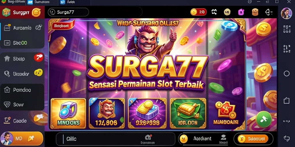 Gameplay seru dan beragam tema mesin slot SURGA77.