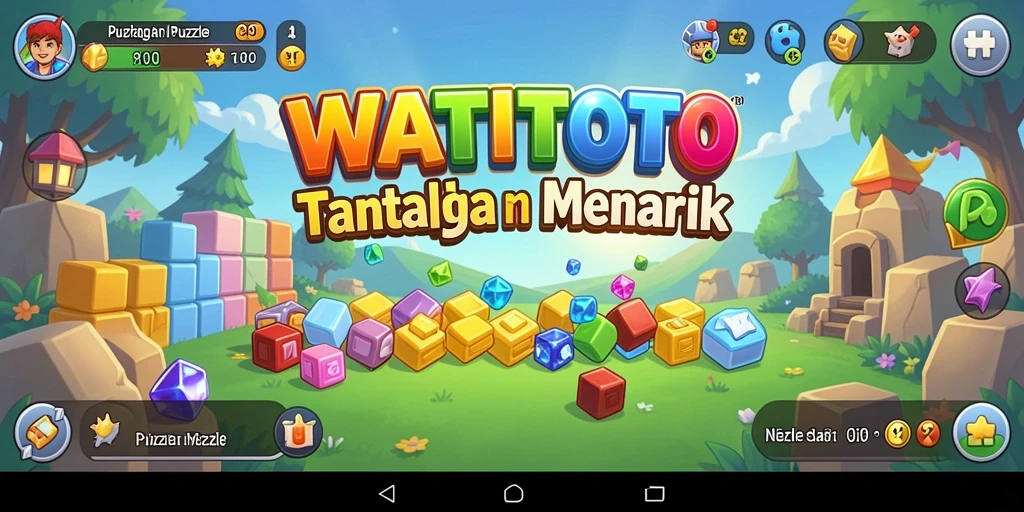 Tampilan gameplay WATITOTO yang menarik dan penuh tantangan.