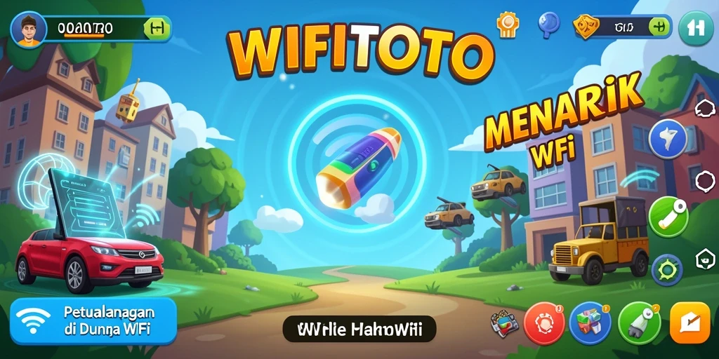 Tampilan gameplay menawan dari WIFITOTO di dunia petualangan.