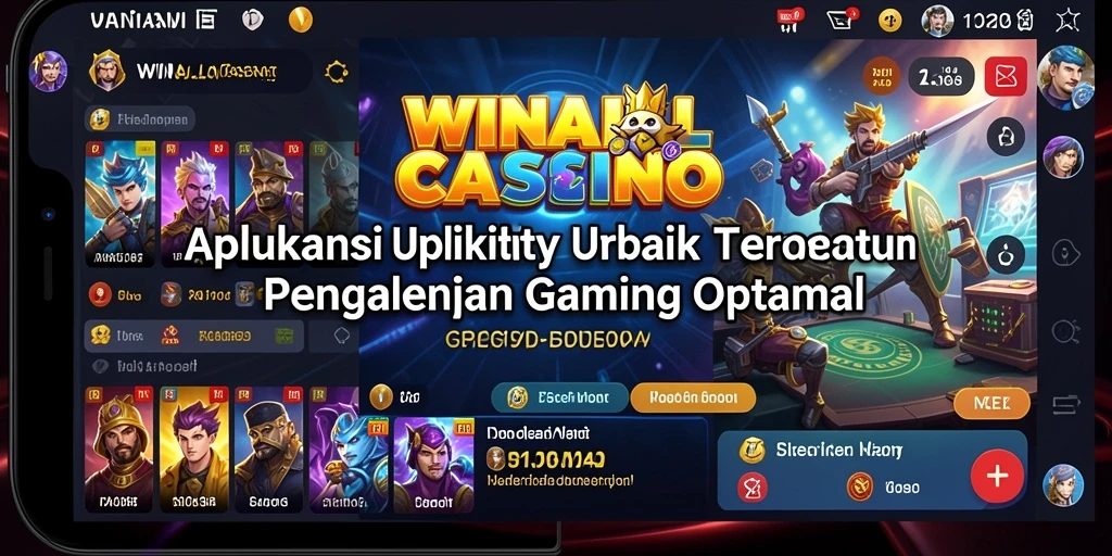 Tampilan antarmuka intuitif WINALLCASINO untuk pengalaman gaming yang optimal.